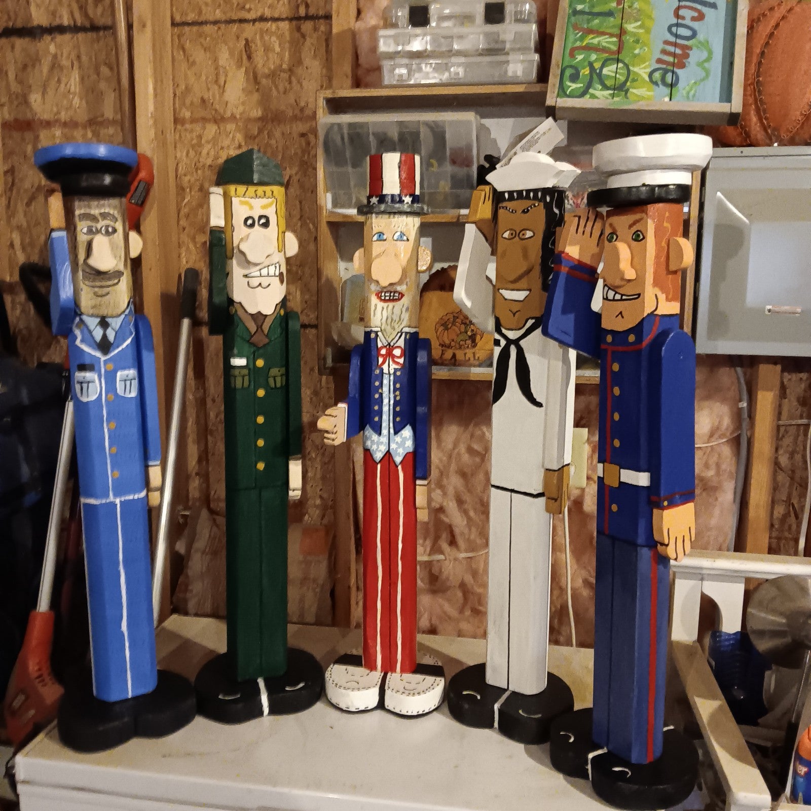 Military post people