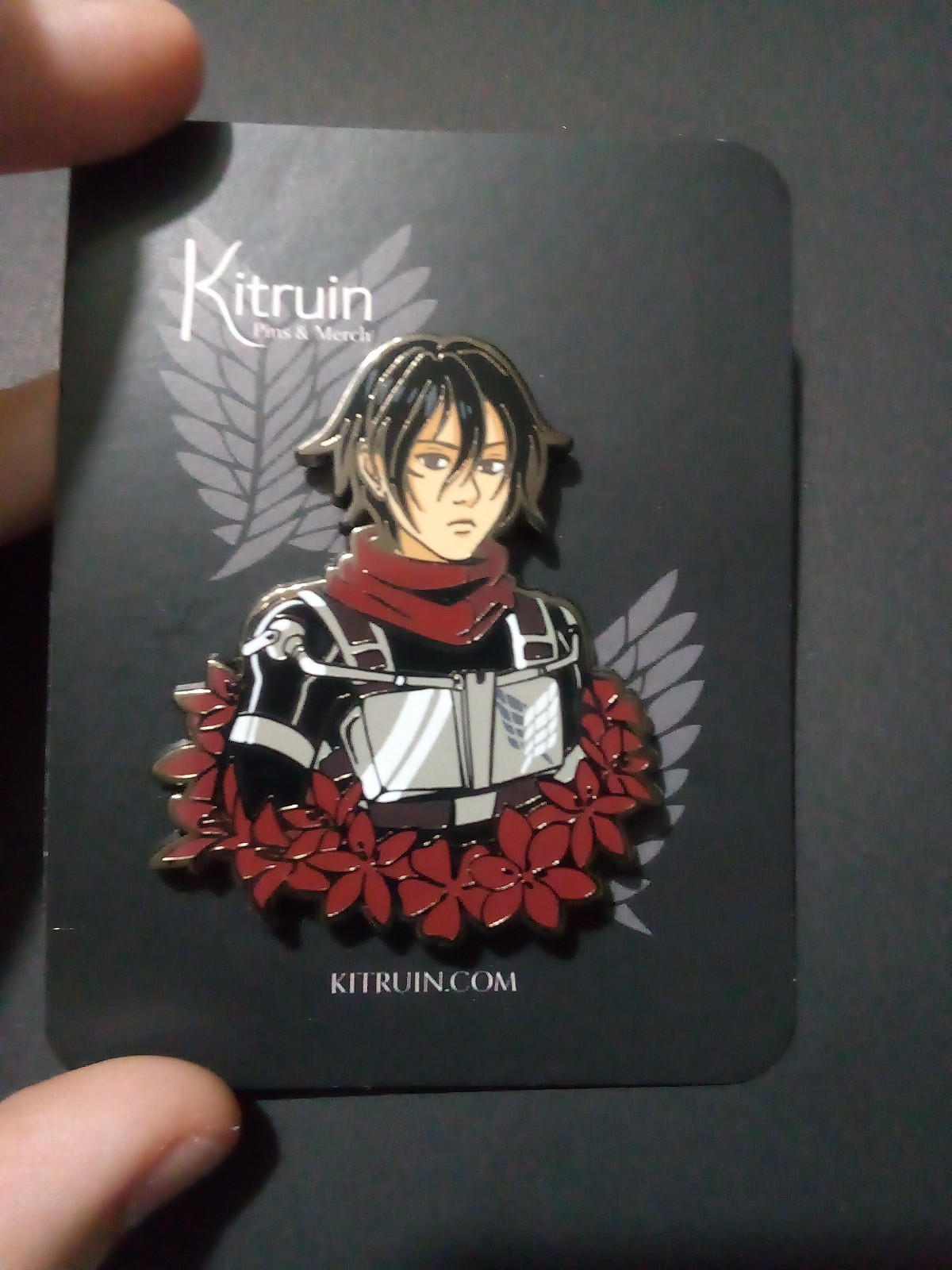 Attack on Titan Mikasa pin