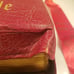 Holy Bible The Holy Angel Edition 1955 Rev John P O'Connell Red Leather Bound