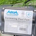 Aqua above ground pool pump