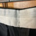 Zillioni Black Pin Stripe Men's Suit Pants 35x30 Made in Italy