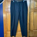 Zillioni Black Pin Stripe Men's Suit Pants 35x30 Made in Italy