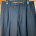 Zillioni Black Pin Stripe Men's Suit Pants 35x30 Made in Italy