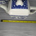 Vintage Wade Blue & White Crane Pattern Lidded Teapot Creamer Lidded Sugar