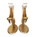 Limited Edition Gold Metal Angel Silhouette Votive Candle Holders Christmas 14