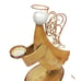 Limited Edition Gold Metal Angel Silhouette Votive Candle Holders Christmas 14