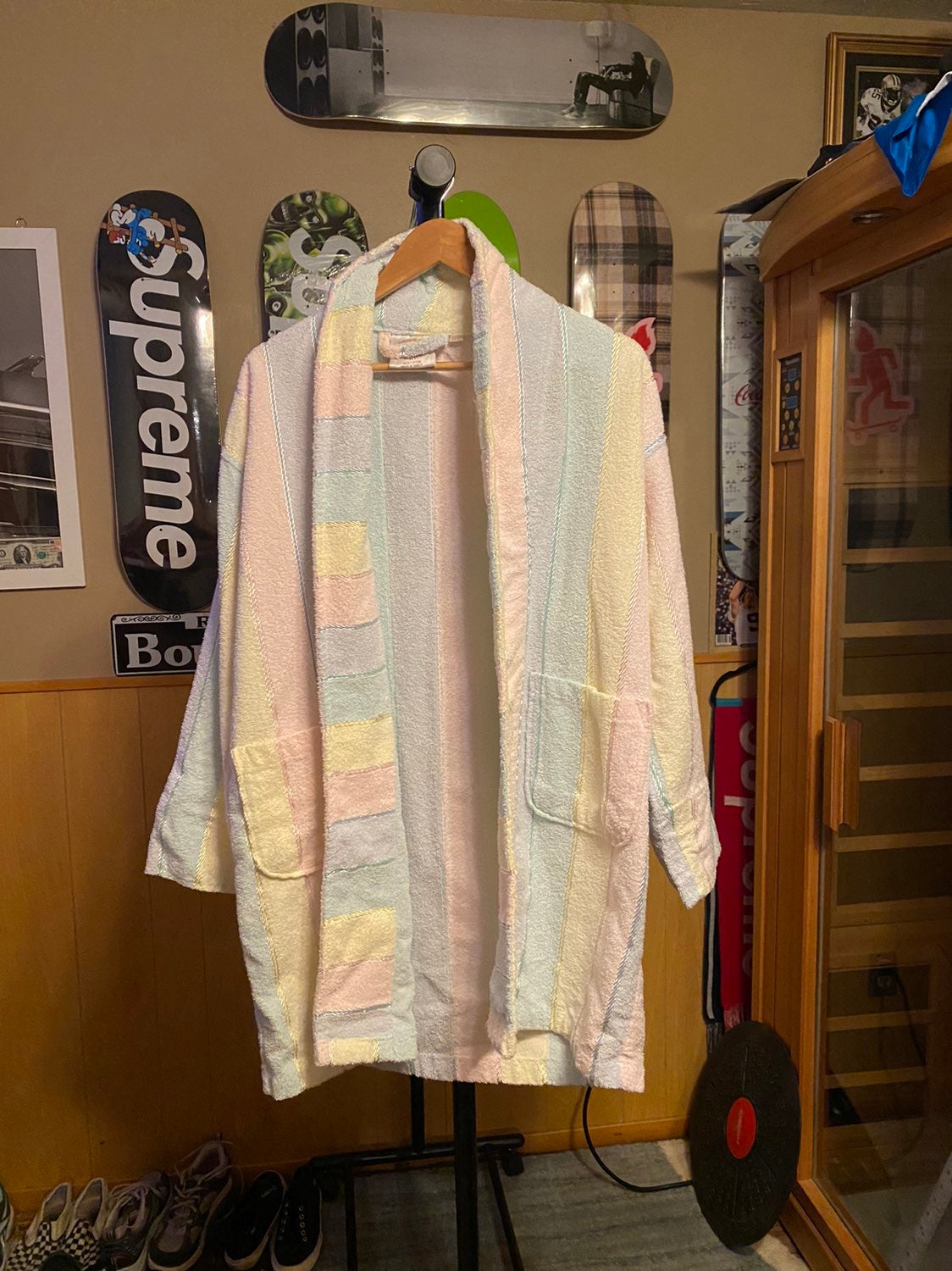 Rainbow one size aegean apparel robe