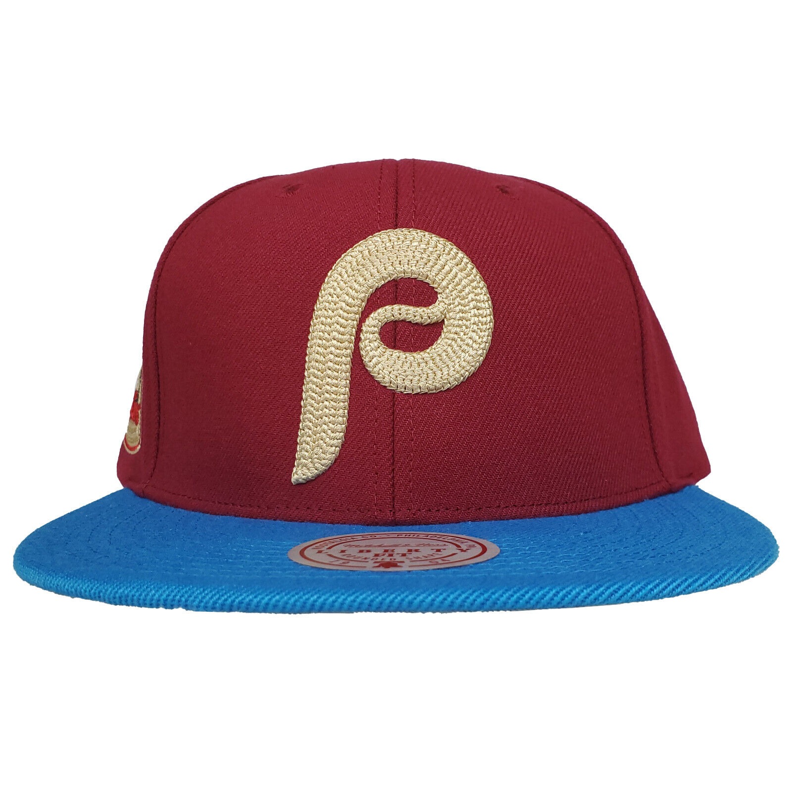 Philadelphia Phillies Mitchell & Ness MLB Liberty Fit Snapback Hat Cap 3D NWT