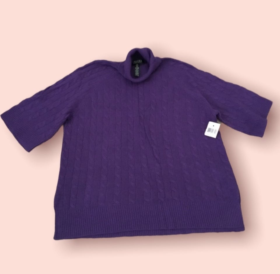 Ralph Lauren Woman Sweater (Purple)