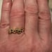 NEW 10k Gold Red Ruby Blue Sapphire White Sapphire STARS SOLID GOLD