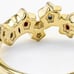 NEW 10k Gold Red Ruby Blue Sapphire White Sapphire STARS SOLID GOLD