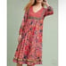 Anthropologie RD + Koko Floral Jacinto Peasant Dress S