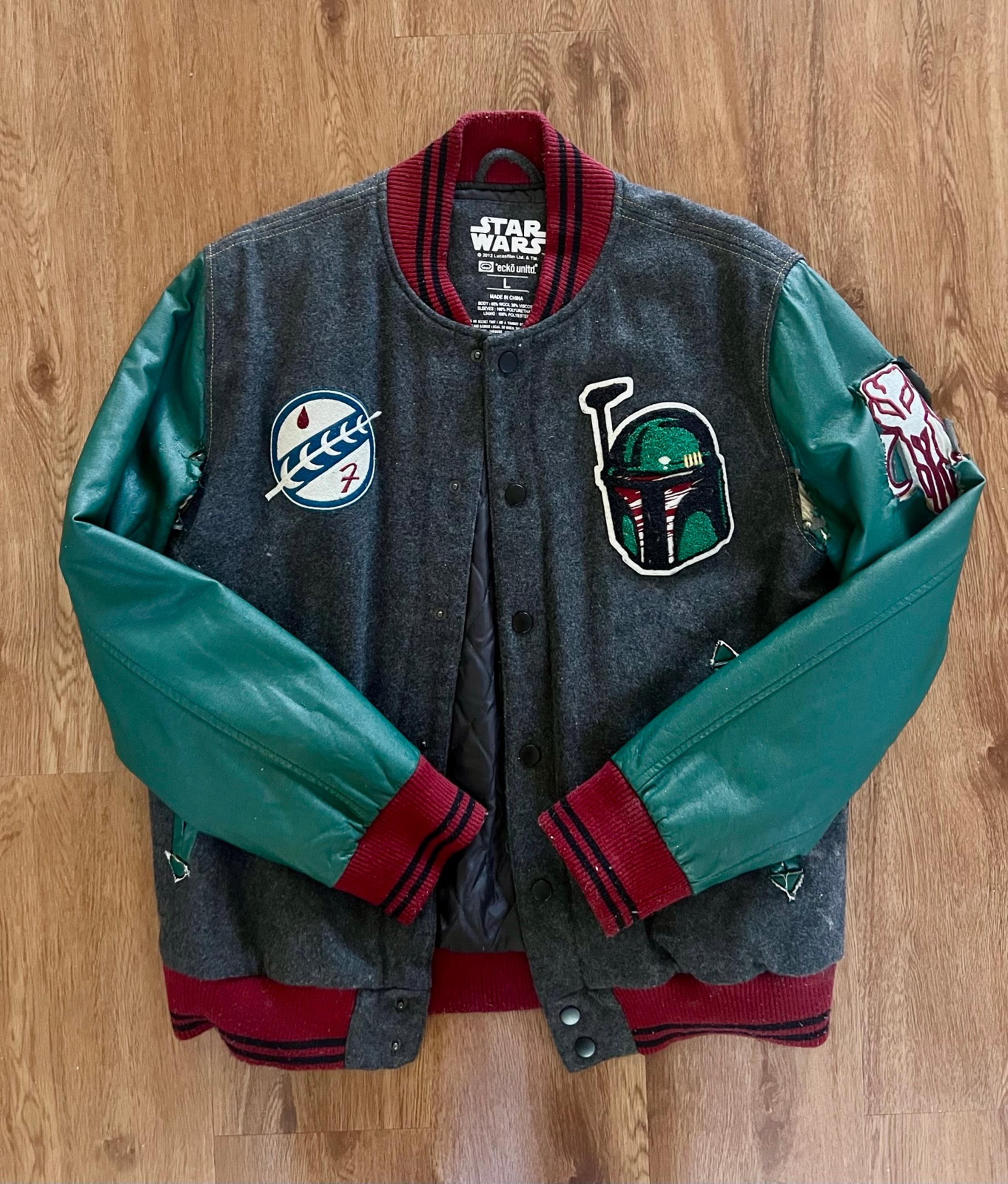 Vintage Star Wars x Marc Ecko Boba Fett Varsity Jacket
