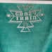 Long Stylish teal sleeveless vest with fringe size OS