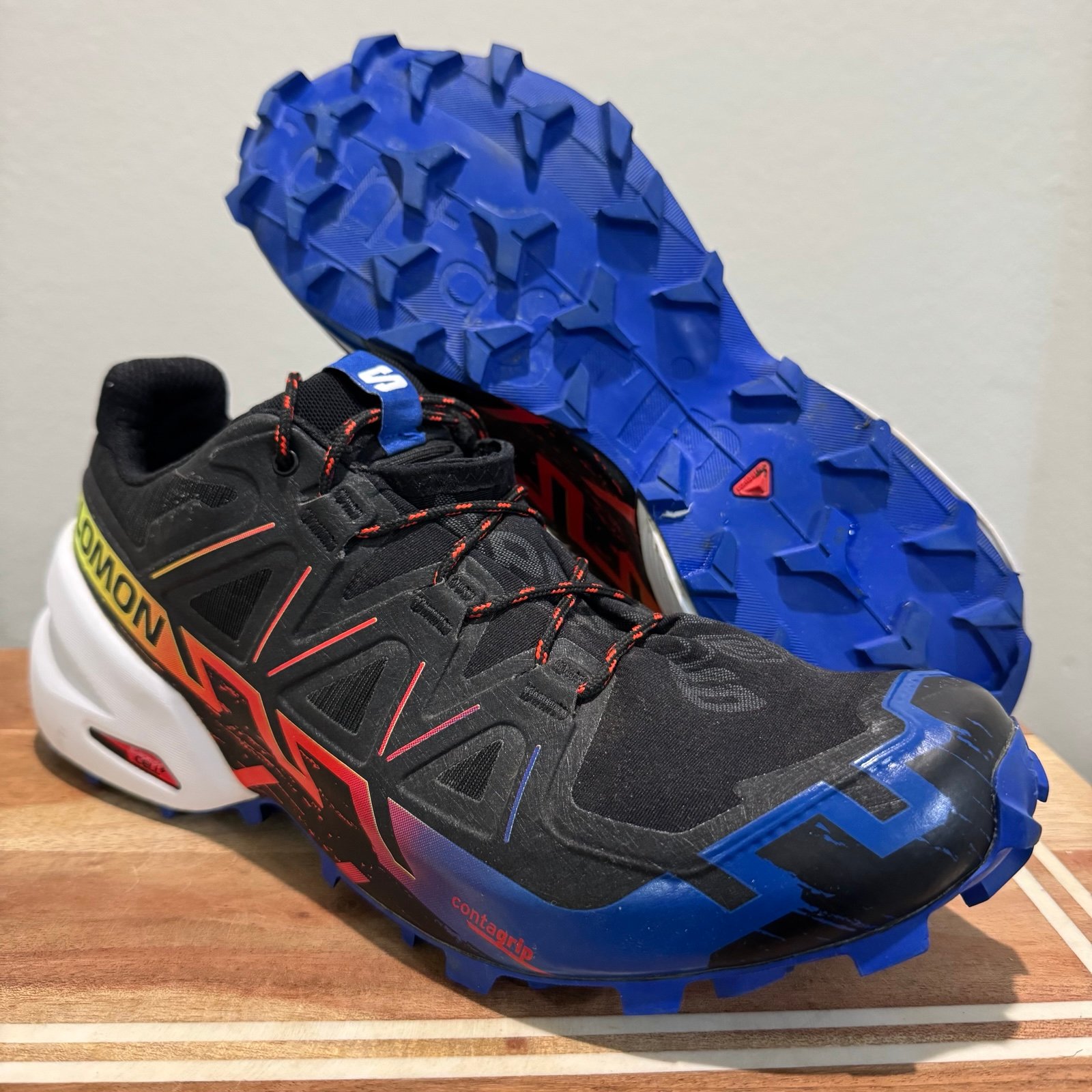 Salomon Speedcross 6 Forces GTX Trail Running Shoes Sneakers Gore-Tex Men’s 10.5
