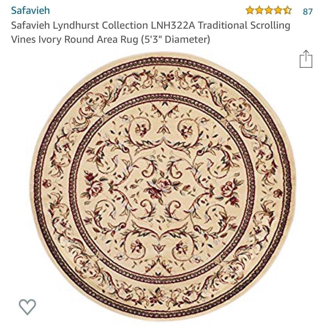 Round Area Rug