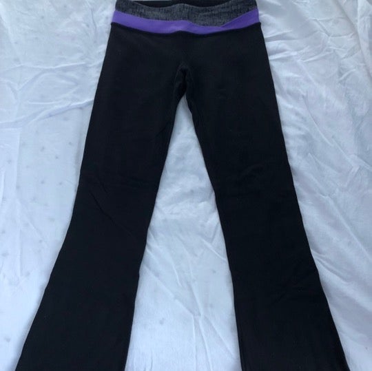 Ivivva Black and Purple Leggings
