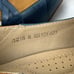 Mona Flying Womens Leather Penny Loafers Blue/Brown Square Heeled Slip Ons Sz 10