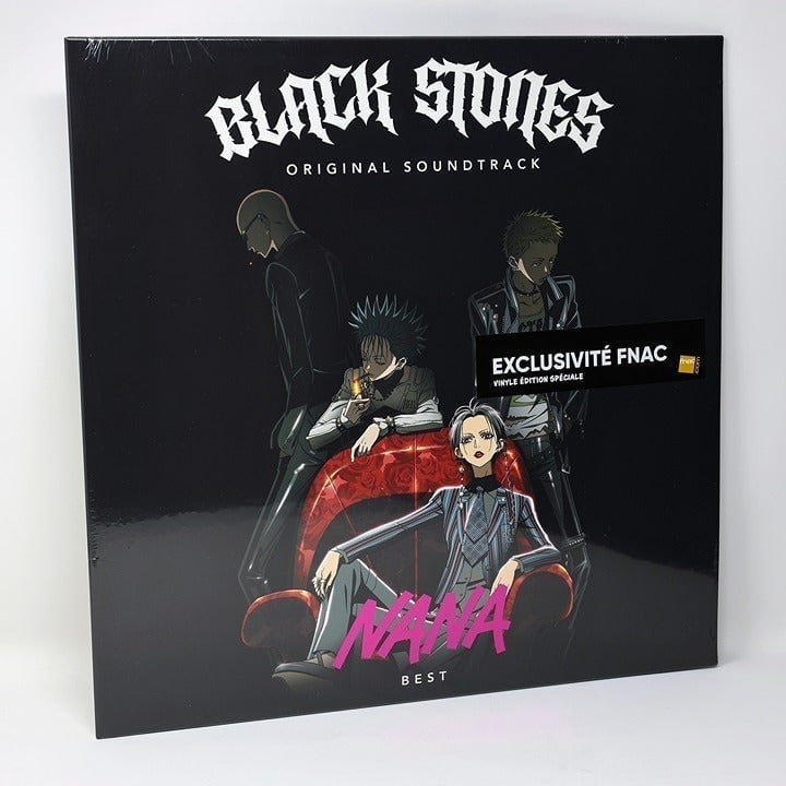 Nana Best Collection Anime Vinyl Record Soundtrack LP (Black Stones Splatter)
