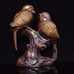 Pure copper gold-plated old copper craft Shuangxi Linmen ornaments,