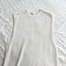 【Only worn once, excellent condition】 Framework Knit Sleeveless Wide Silhouette