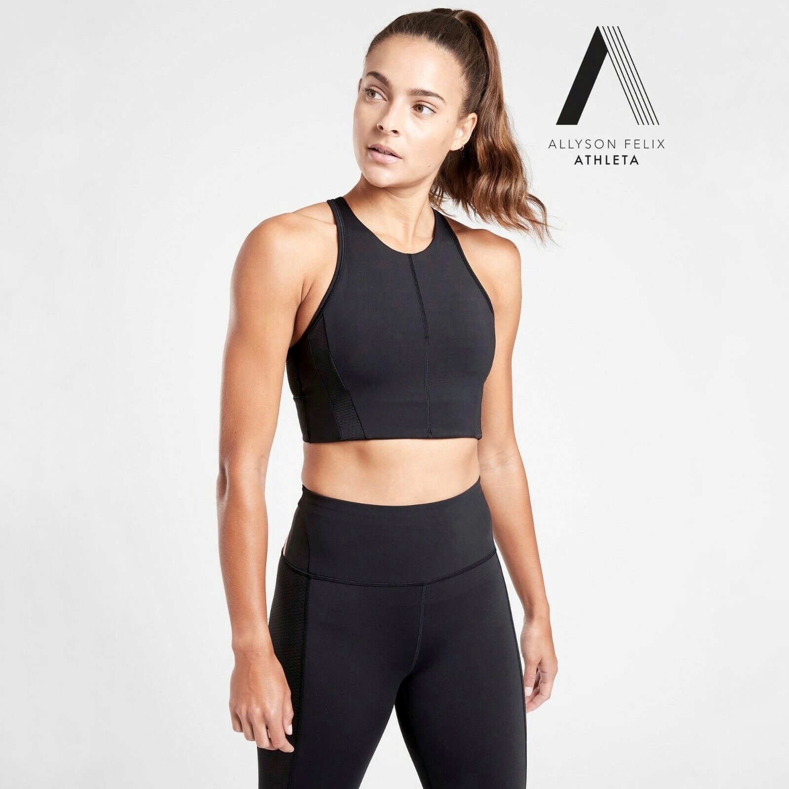 ‼️Allyson Felix + Athleta Legend High Neck Bra‼️