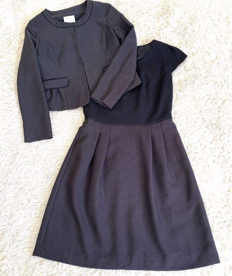 New Formal Suit Dress & Top Set for Graduation Ceremony (Size 9/M, Black)