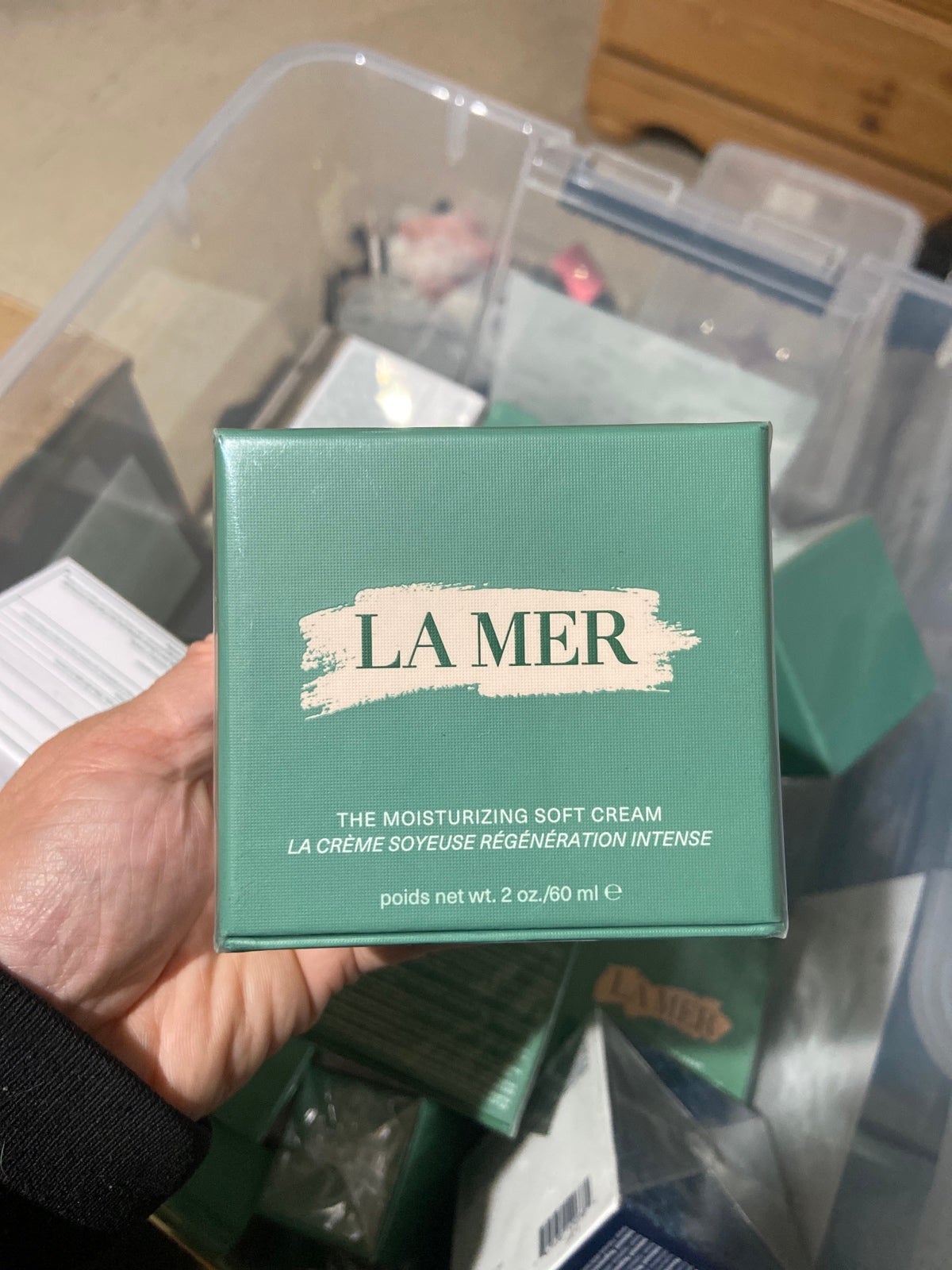 La Mer moisturizing soft cream