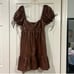 Amanda Uprichard faux leather dress large
