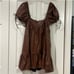 Amanda Uprichard faux leather dress large
