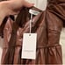 Amanda Uprichard faux leather dress large