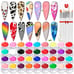36 Colors Gel Paint Nail Art Kit