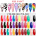 36 Colors Gel Paint Nail Art Kit