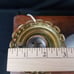 Pair Hobnail White Glass Lamps Neutral Bedroom Nightstand Lighting Decor