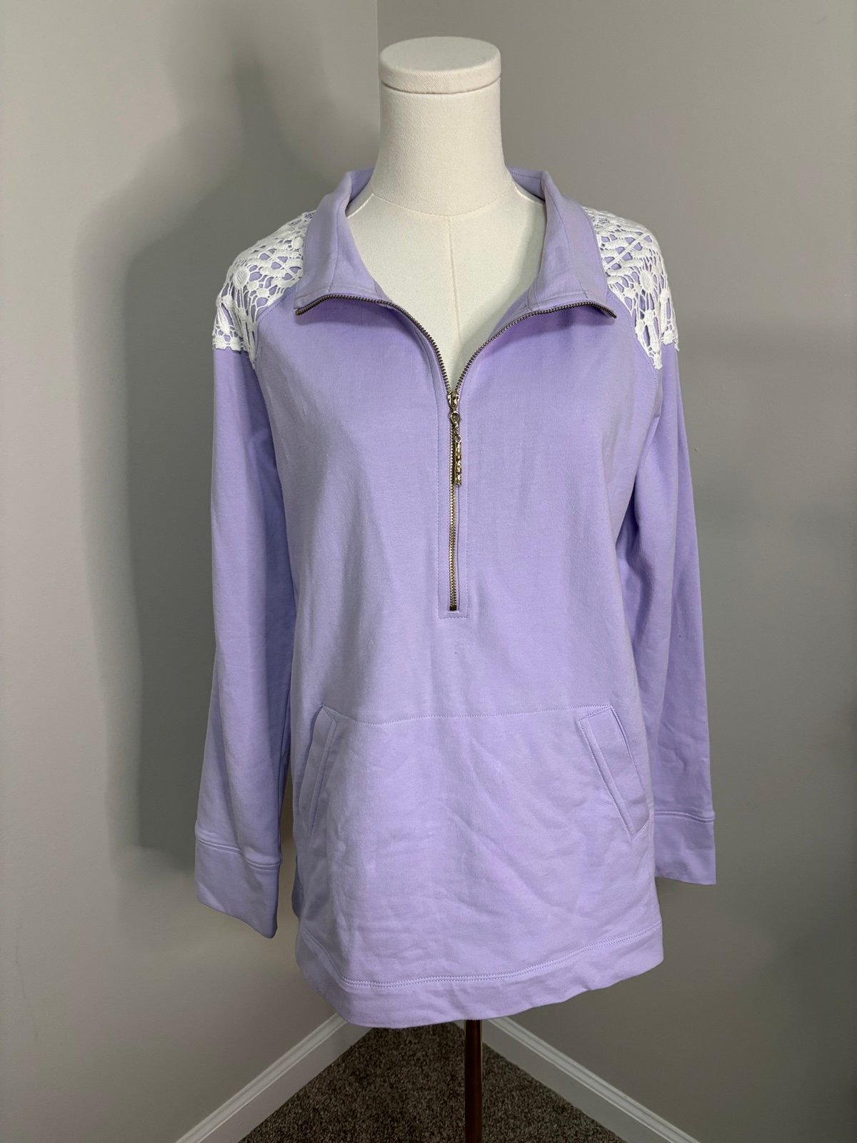 Lilly Putlizer Purple Zip Up
