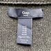 Gap Men’s Gray Knit Front Button Wool Cardigan Sweater Jacket
