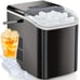 26lbs Rapid Ice Maker Machine - Fast 9-Bullet Ice Cubes in 6 Mins, Hassle-Free A