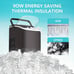 26lbs Rapid Ice Maker Machine - Fast 9-Bullet Ice Cubes in 6 Mins, Hassle-Free A