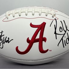 Terrence Mount Cody signed Alabama Crimson Tide football w/ COA & proof
