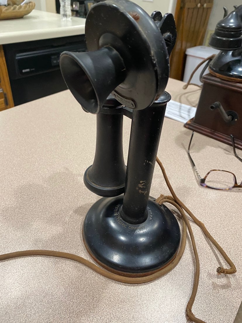 Western electric vintage phone