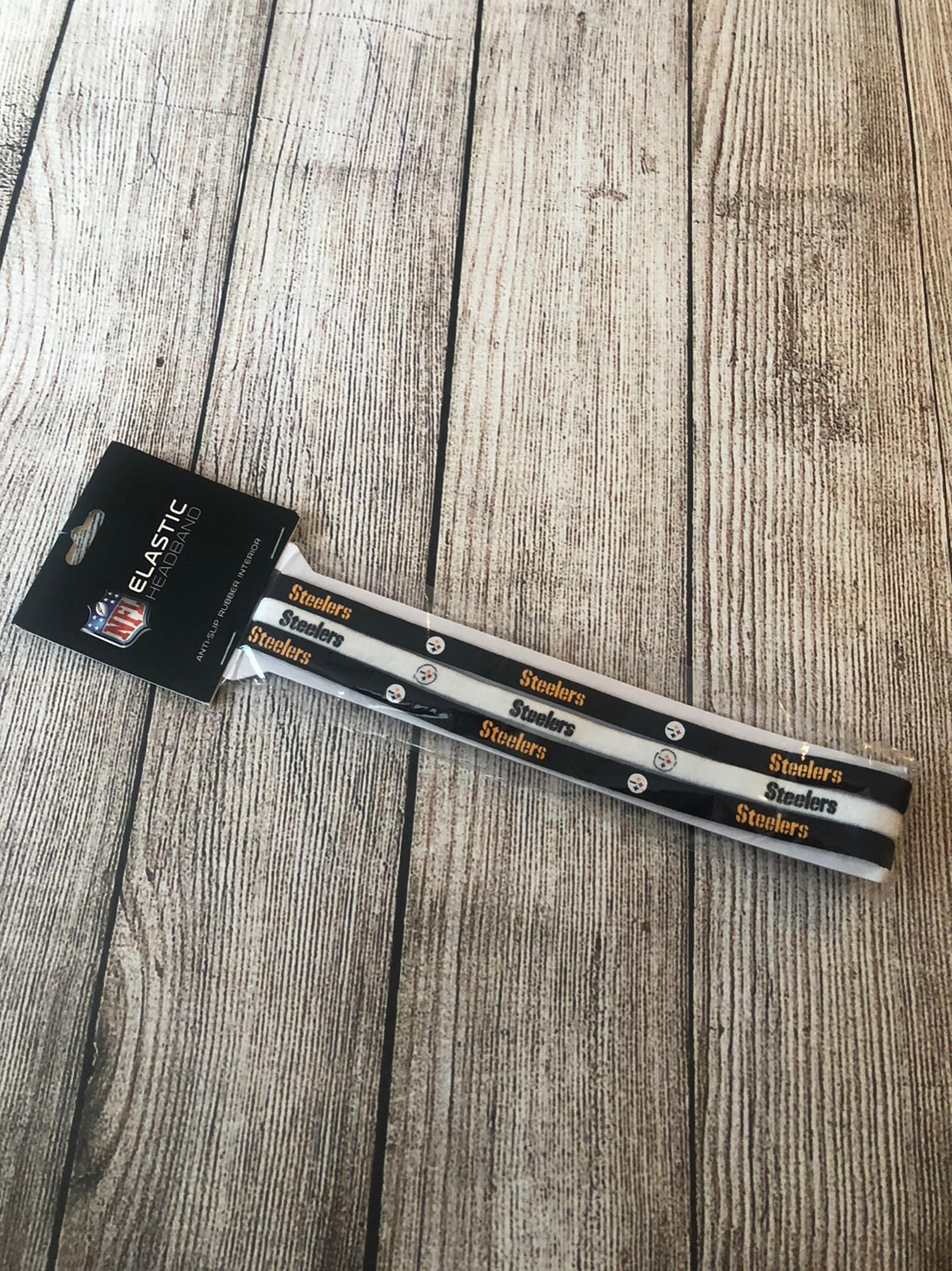 NFL Steelers Elastic Headbands Brand New