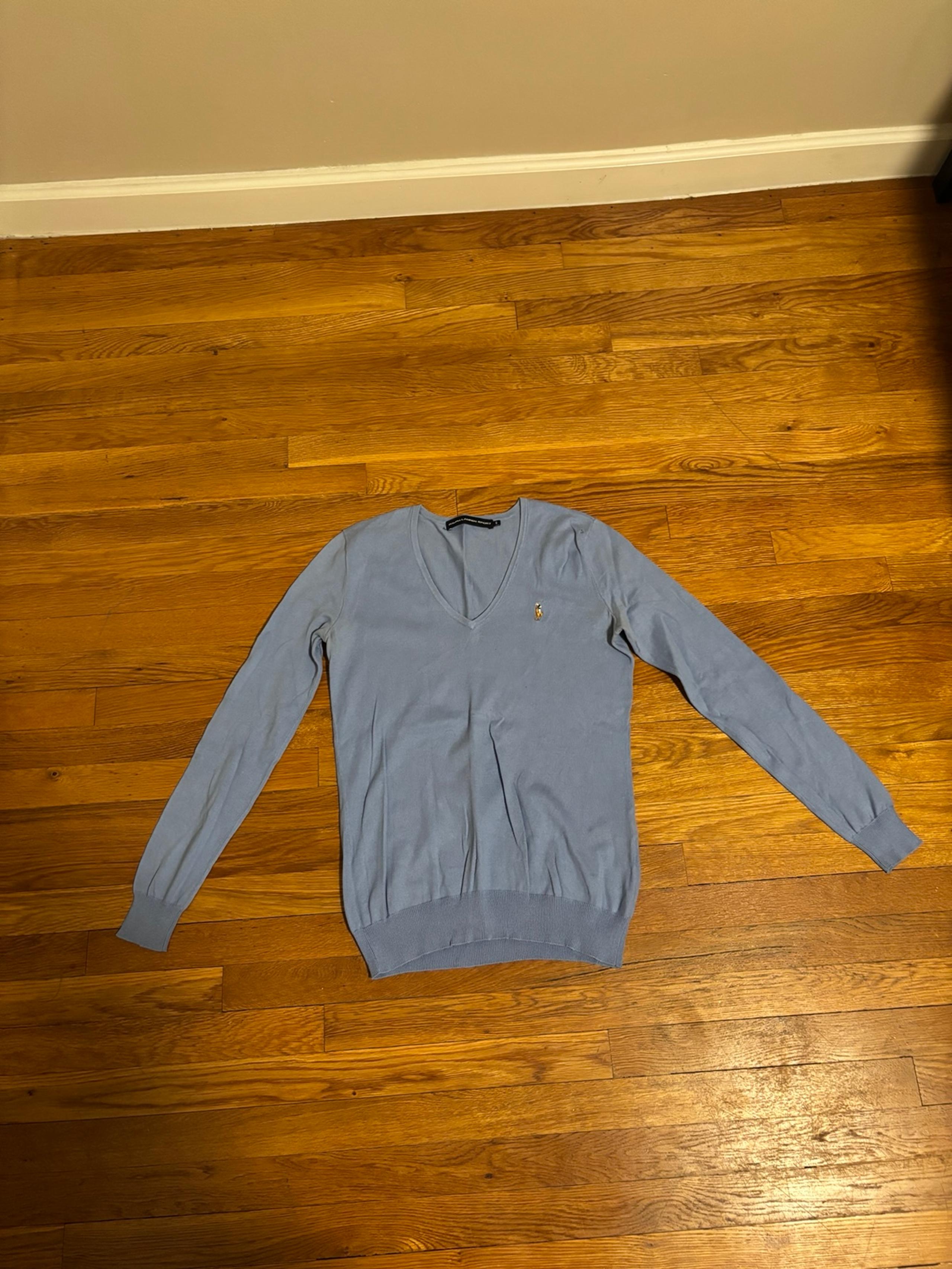 polo ralph lauren v neck top