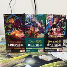 Japanese One Piece Booster Boxes 3x