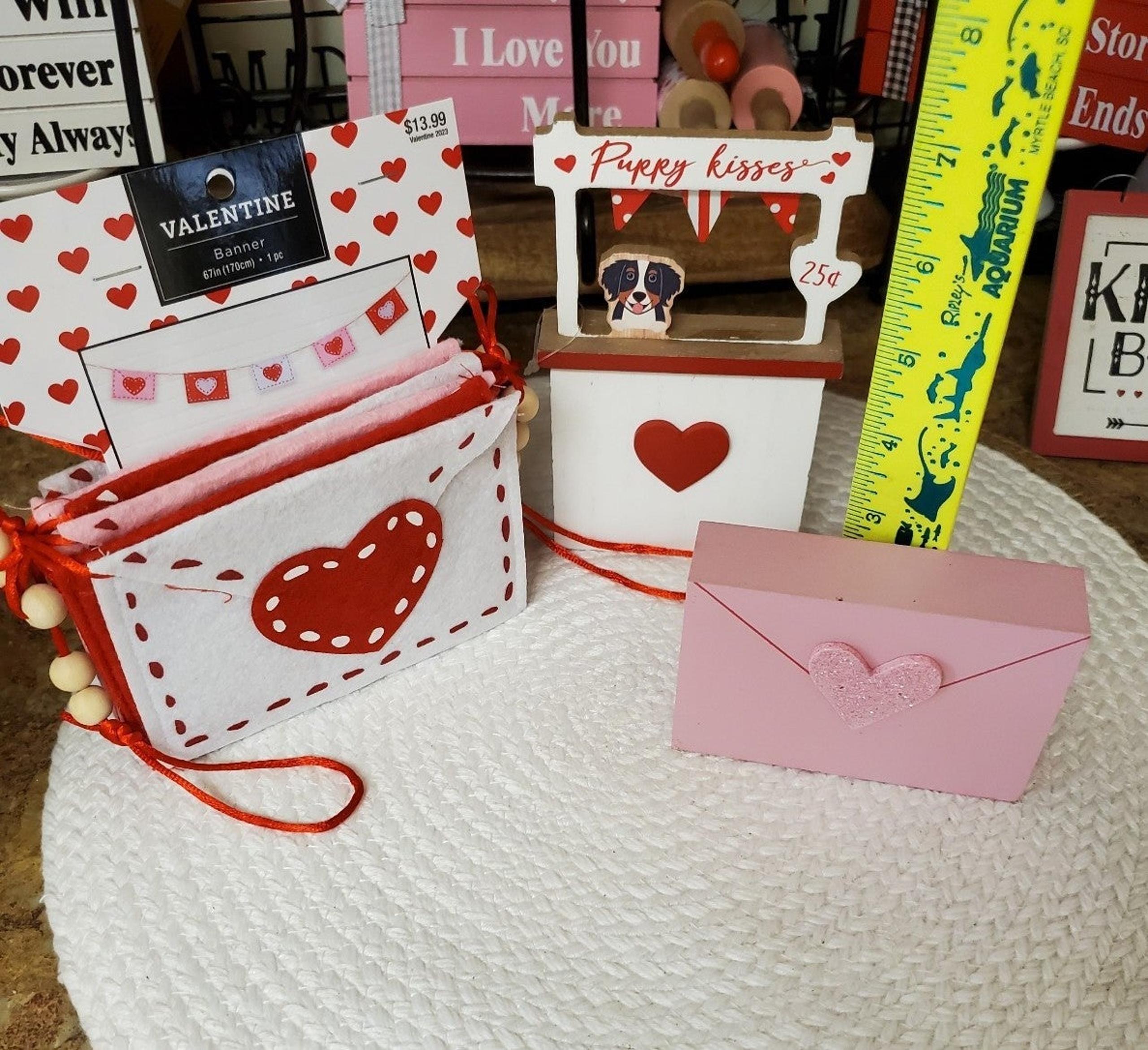 Valentines Day Puppy Kisses & Garland  bundle