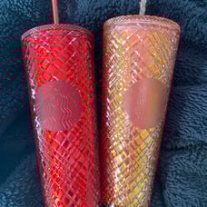 Set of 2 Starbucks Holiday Tumblers