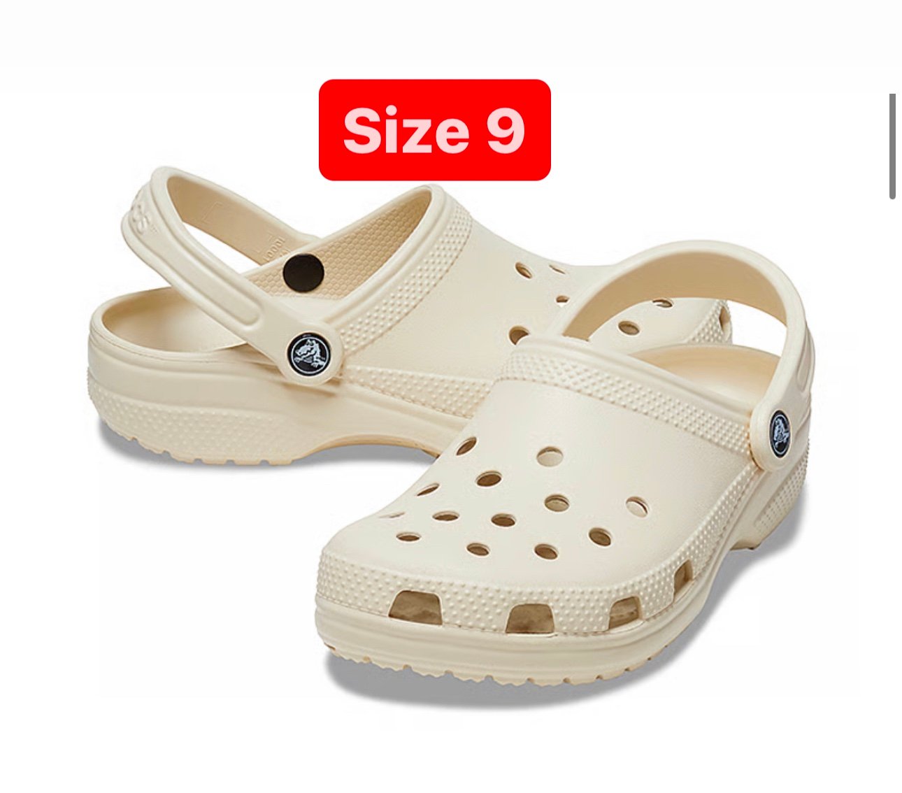 Brand new Crocs Classic Clogs size W9/ 7M