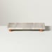 Hearth & Hand Magnolia 8 x12 Footed Marble Countertop Tray Warm Beige - Target