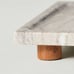 Hearth & Hand Magnolia 8 x12 Footed Marble Countertop Tray Warm Beige - Target