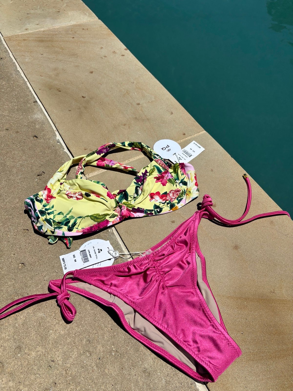 pilyq bikini set (BRAND NEW)
