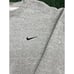 Nike Swoosh Sweatshirt Men's XL+ Vintage 90s Gray Logo Distressed USA